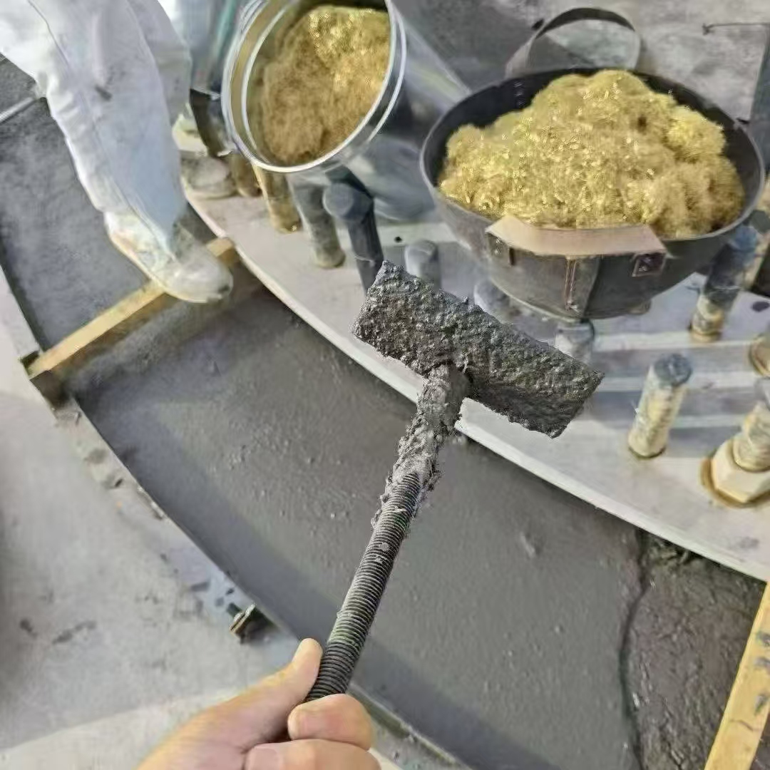 建华C120钢纤维高强无收灌浆料 轧机压缩机汽轮机发电机锻压设备底座灌浆材料